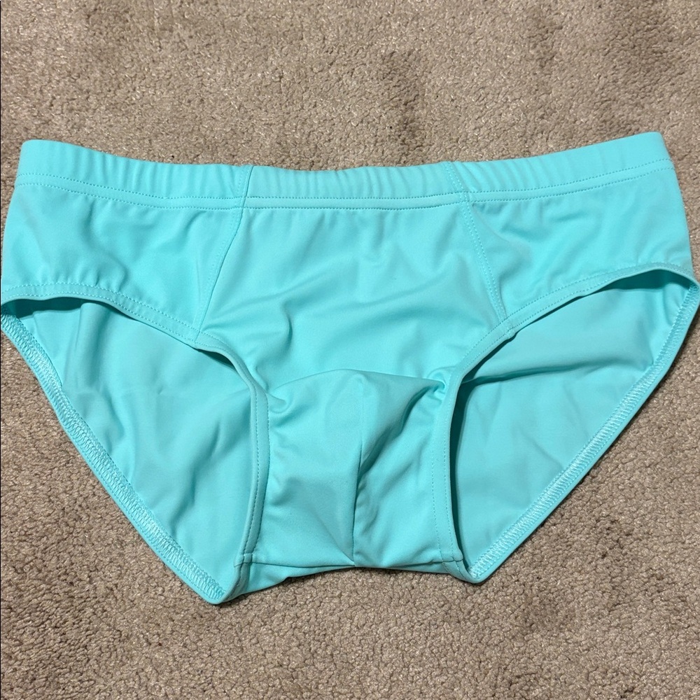 Men's Aqua Swim Trunks - Classic Brief Style